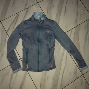 The north face womens zip up jacket